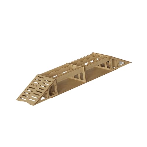 Realistischer Holzhinderniskurs Für Fernbedienungsauto Modelle Die Straßensperren Miniaturbrücken Rampen Wippe Puzzle Klettern Realistischer Holzhinderniskurs Für Fernbedienungsauto Modelle Die Straßensperren Miniaturbrücken Rampen Wippe Puzzle Klettern von Qsvbeeqj