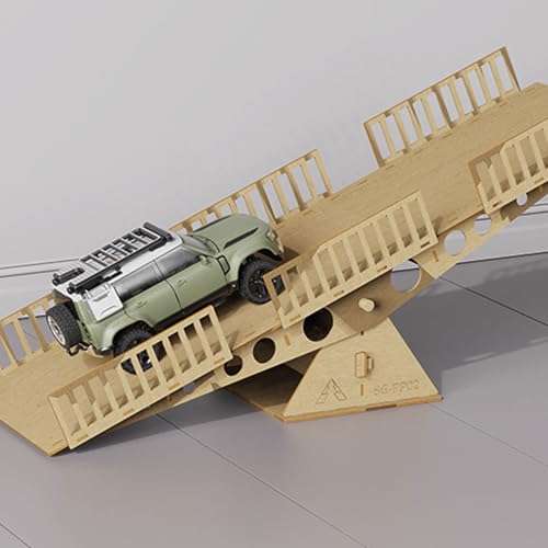 Realistischer Holzhinderniskurs Für Fernbedienungsauto Modelle Die Straßensperren Miniaturbrücken Rampen Wippe Puzzle Klettern Realistischer Holzhinderniskurs Für Fernbedienungsauto Modelle Die Straßensperren Miniaturbrücken Rampen Wippe Puzzle Klettern von Qsvbeeqj