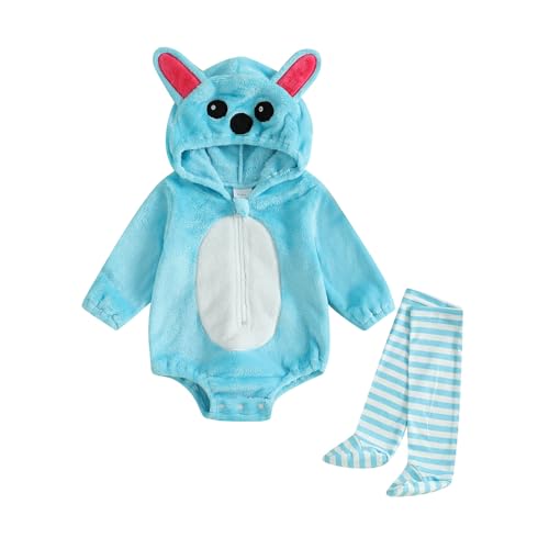 Baby-Halloween-Kostüme für Kleinkinder, Kleinkinder, Jungen, Mädchen, Tier, Obst, Kürbis, Weihnachtsthemen, Outfits, weich, niedlich, mit Kapuze, tägliches Spielen, Overall, Strampler, Schlafanzug Baby-Halloween-Kostüme für Kleinkinder, Kleinkinder, Jungen, Mädchen, Tier, Obst, Kürbis, Weihnachtsthemen, Outfits, weich, niedlich, mit Kapuze, tägliches Spielen, Overall, Strampler, Schlafanzug von Qtinghua