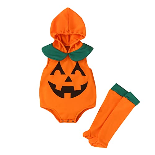 Baby-Halloween-Kostüme für Kleinkinder, Säugling, Jungen, Mädchen, Tier, Obst, Kürbis, Weihnachtsthemen, Outfits, weich, niedlich, mit Kapuze, tägliches Spielen, Overall, Strampler, Schlafanzug Baby-Halloween-Kostüme für Kleinkinder, Säugling, Jungen, Mädchen, Tier, Obst, Kürbis, Weihnachtsthemen, Outfits, weich, niedlich, mit Kapuze, tägliches Spielen, Overall, Strampler, Schlafanzug von Qtinghua