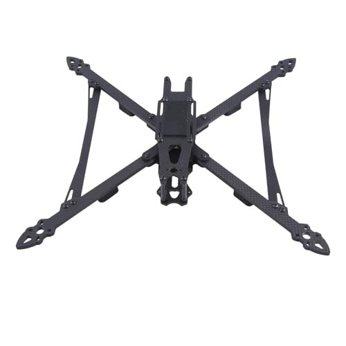 Qtynudy Truex XL8 V2 FPV-Rahmenkits Aus 3K-Vollkarbonfaser, 5-Mm-Arm für RC Freestyle 8-Langstrecken-Cinematic-Drohne, Einfach zu Bedienen von Qtynudy