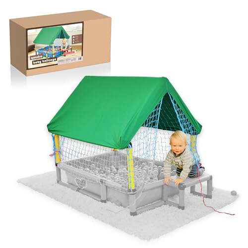Quadro Baby Ballcage Netz- und Dachaufsatz Pool S, verwandelt diesen in EIN geschlossenes Bällebad Sandkiste mit Dach, Indoor/Outdoor, Made in Germany Quadro Baby Ballcage Netz- und Dachaufsatz Pool S, verwandelt diesen in EIN geschlossenes Bällebad Sandkiste mit Dach, Indoor/Outdoor, Made in Germany von Quadro