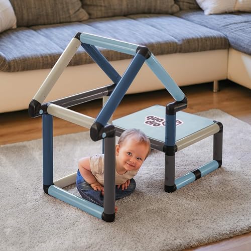 Quadro Beginner Home Baukasten – Modularer Kletterbaukasten für Babys & Kleinkinder, 24 Modelle, Ab 6 Monaten, Indoor & Outdoor, TÜV-Zertifiziert Petrol Quadro Beginner Home Baukasten – Modularer Kletterbaukasten für Babys & Kleinkinder, 24 Modelle, Ab 6 Monaten, Indoor & Outdoor, TÜV-Zertifiziert Petrol von Quadro