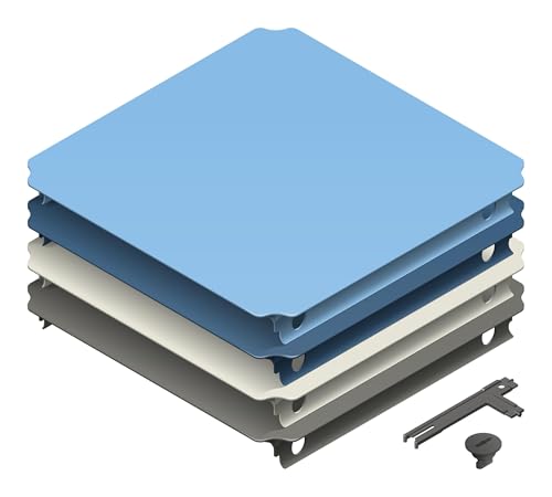 Quadro Plattenset L Home – Erweiterungs-Set mit 6 großen Platten für Plattformen und Stufen, ab 6 Monaten je nach Aufbau, UV-stabil, Indoor/Outdoor, Made in Germany von Quadro