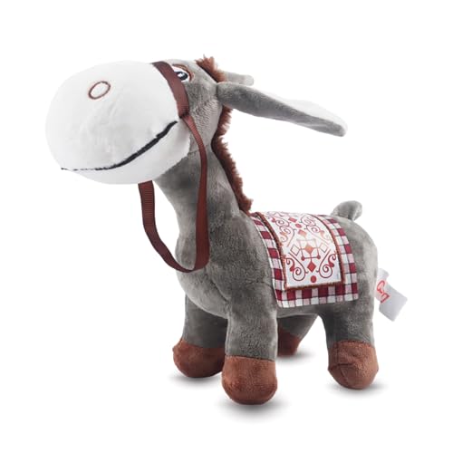 Quahzify Esel Plüschtier Kuscheltier, Süß Esel Plüschpuppe, Esel Tier Plush Toy, Grau Plüschtier Esel Stofftier für Kinder, Jungen und Mädchen, 25cm Quahzify Esel Plüschtier Kuscheltier, Süß Esel Plüschpuppe, Esel Tier Plush Toy, Grau Plüschtier Esel Stofftier für Kinder, Jungen und Mädchen, 25cm von Quahzify