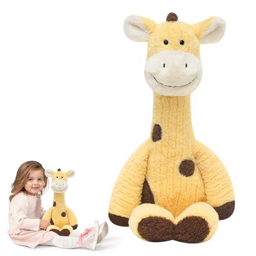 Quahzify Giraffe Plüschtier, 50cm Süße Giraffe Kuscheltier, Giraffe Puppe Stofftier Kissen Spielzeug, für Mädchen, Jungen Plüschpuppe Geburtstag Geschenk, Plush Doll Dekoration Quahzify Giraffe Plüschtier, 50cm Süße Giraffe Kuscheltier, Giraffe Puppe Stofftier Kissen Spielzeug, für Mädchen, Jungen Plüschpuppe Geburtstag Geschenk, Plush Doll Dekoration von Quahzify