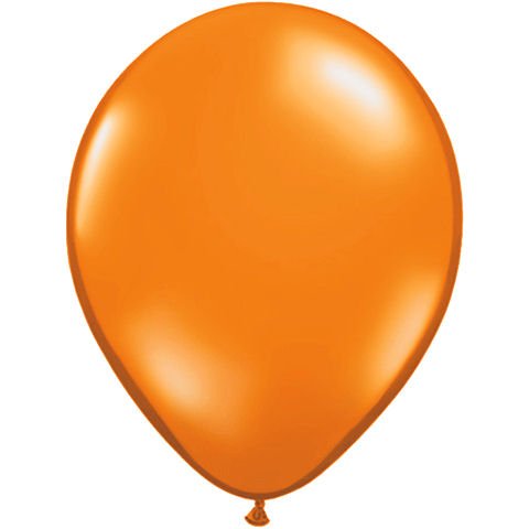 12,7 cm Mandarinenorange Luftballons (100 ct) von Qualatex