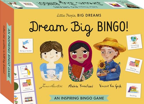 Quarto Publishing Group Little People, Big Dreams: Dream Big Bingo!: An Inspiring Bingo Game Quarto Publishing Group Little People, Big Dreams: Dream Big Bingo!: An Inspiring Bingo Game von Quarto Publishing Group