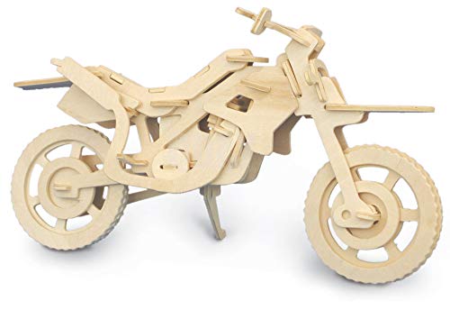 Quay CrossCountry Motorrad Holzbausatz FSC Quay CrossCountry Motorrad Holzbausatz FSC von Quay