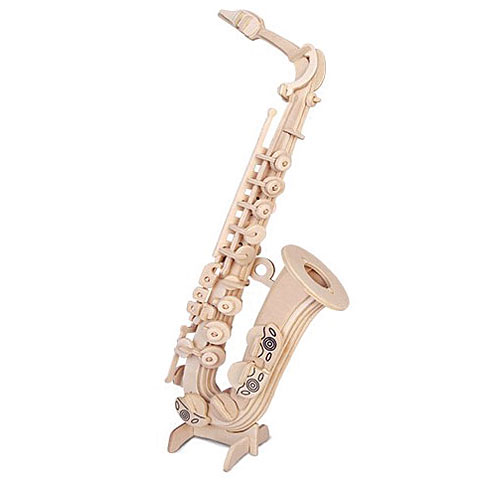 Quay QUAY Woodcraft Construction Kit Saxophone Modellbausatz von Quay