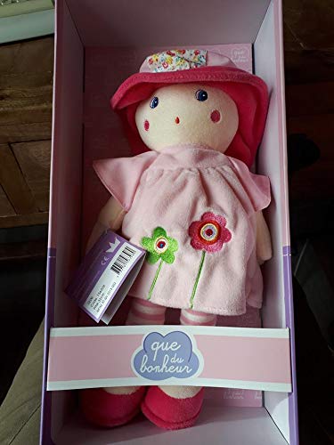 QUE DU BONHEUR 156308 Meine erste Puppe, Lilou, Rosa, +/- 32 cm QUE DU BONHEUR 156308 Meine erste Puppe, Lilou, Rosa, +/- 32 cm von Que du bonheur