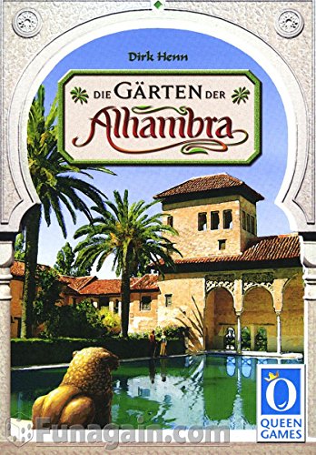 Queen Carroms 6039 - Die Gärten der Alhambra von Queen Games