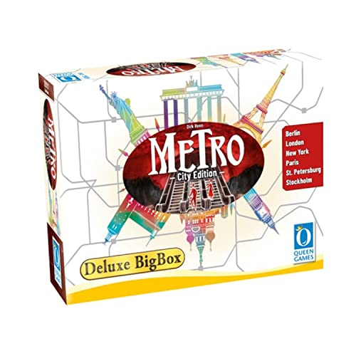 Queen Games 10653 - Metro City Edition Deluxe Big Box von Queen Games