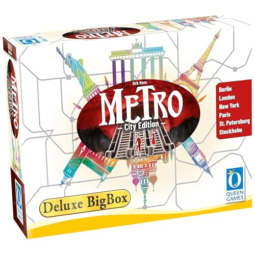 Queen Games 10653 - Metro City Edition Deluxe Big Box von Queen Games