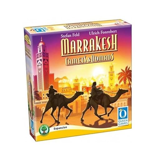 Queen Games - 28471 -Marrakesh Erweiterung 1: Camels & Nomads von Queen Games