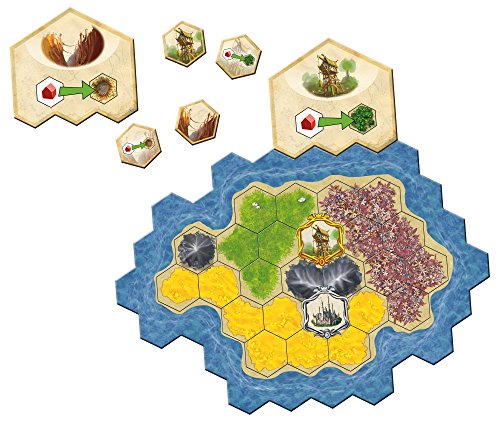 Queen Games 46063 - Kingdom Builder Erweiterungsmodul 3: Die Insel von Queen Games