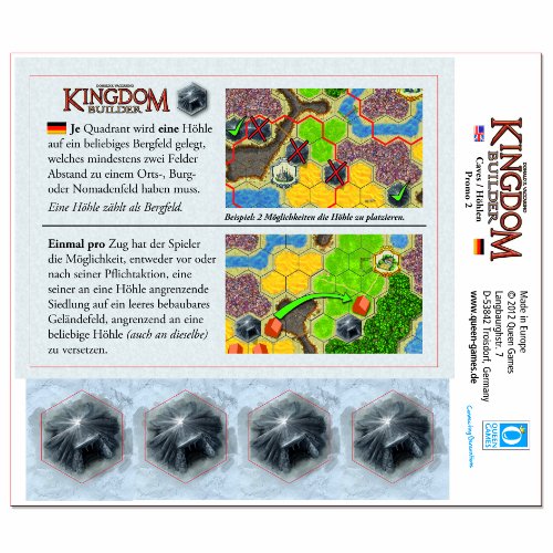 Queen Games 61027 - Kingdom Builder Erweiterungsmodul 2: Höhle von Queen Games