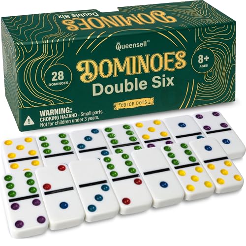 Queensell Domino D6 Collor Dots von Queensell