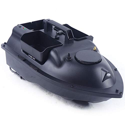 Fischköder Fisch Boot, Futterboot Köderboot, Fernbedienung Angeln Köderboot Fischköderboot für Seen Angelbegeisterte Fischer Angeln Ferngesteuertes Boot GPS Postion Auto Cruise,2kg ,500M RC,5200 mAh von Queeucaer