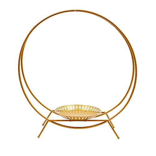 Hochzeitsbogen Tortenständer,Blumenstände Runde Ballon Bogen Hochzeitstorte Hochzeitsdekorationen Metall Rund, Traubogen Hochze Hochzeit Tortenständer Kuchenständer,für Hochzeit,Gold,80 * 88cm Hochzeitsbogen Tortenständer,Blumenstände Runde Ballon Bogen Hochzeitstorte Hochzeitsdekorationen Metall Rund, Traubogen Hochze Hochzeit Tortenständer Kuchenständer,für Hochzeit,Gold,80 * 88cm von Queeucaer