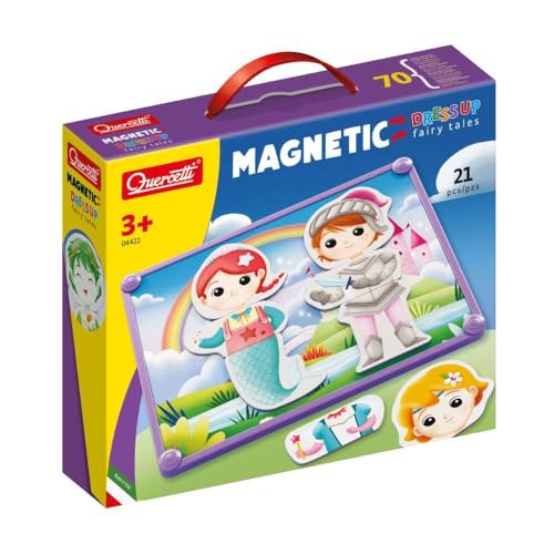 QUERCETTI 4422 Quercetti-4422 Magnetic Dress Up Fairy Tales Magnetisches Spiel, Multicolor, M QUERCETTI 4422 Quercetti-4422 Magnetic Dress Up Fairy Tales Magnetisches Spiel, Multicolor, M von Quercetti