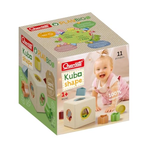 QUERCETTI - 80240 Kubò Shape Play Bio; Formenspiel von Quercetti