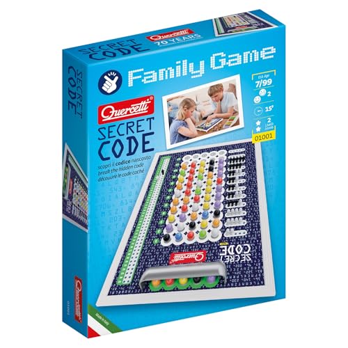 Quercetti - 1001 Secret Code - Educational Toy Board Game for kids - Cracking Game von Quercetti