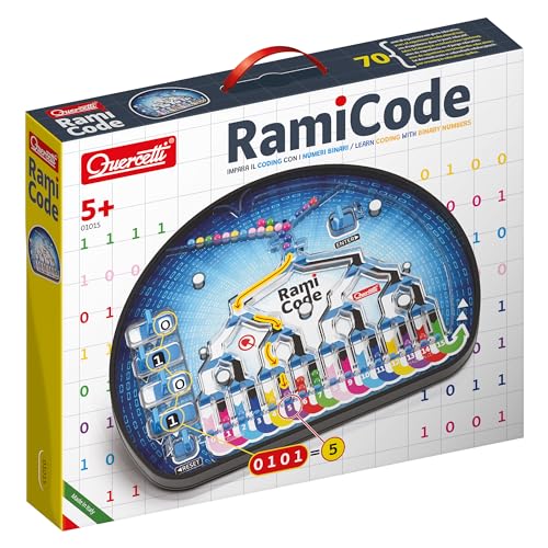 Quercetti 1015 Quercetti-1015 Rami Educational Binary Code Game-STEM Toy, Multi-Colore von Quercetti