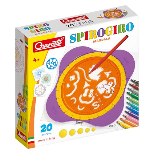 Quercetti Q1680 Quercetti-1680 Spirogiro Mandala, Spirograph-Spiral Designer Quercetti Q1680 Quercetti-1680 Spirogiro Mandala, Spirograph-Spiral Designer von Quercetti