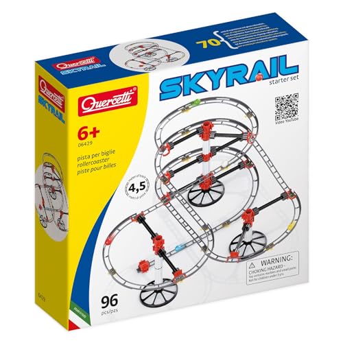 Quercetti 6429 Skyrail Starter Set Marble Runs STEM Educational Learning Toy von Quercetti