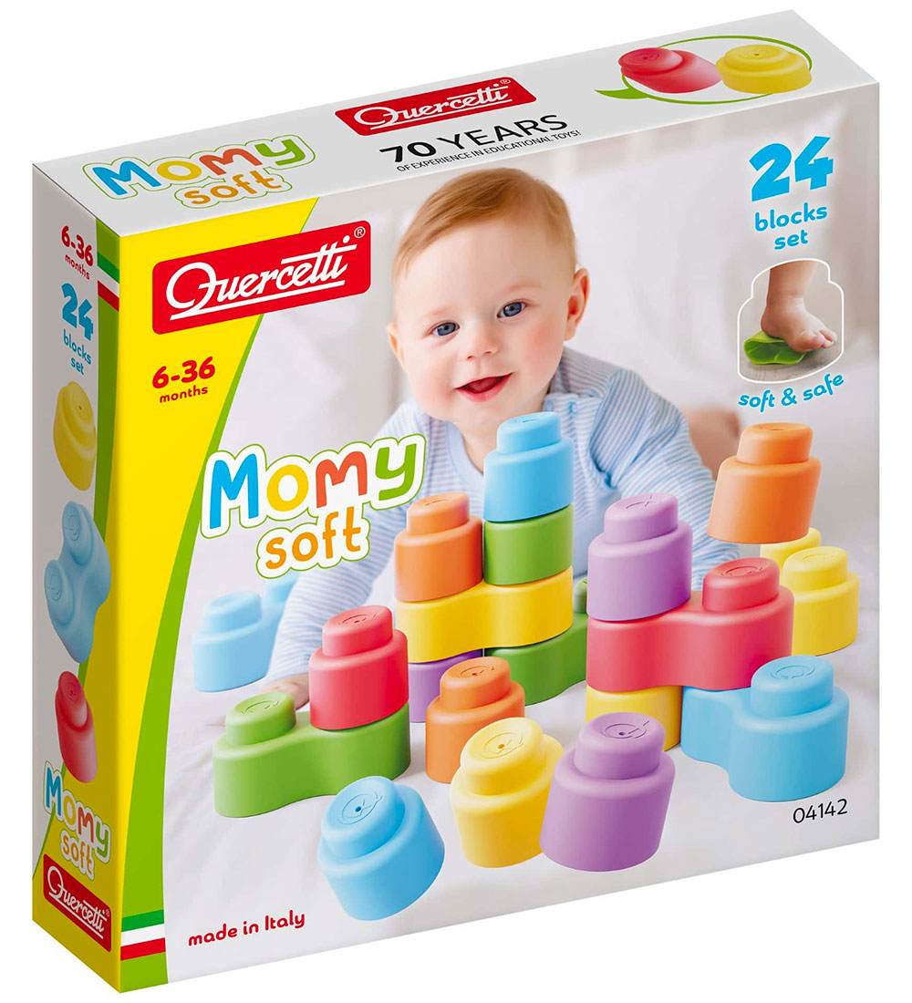 Quercetti Bauklötze - 24 st. - Mama Soft - Quercetti - One Size - Klötze Quercetti Bauklötze - 24 st. - Mama Soft - Quercetti - One Size - Klötze von Quercetti