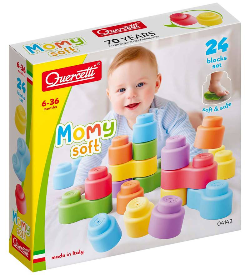 Quercetti Bauklötze - 24 st. - Mama Soft - Quercetti - One Size - Klötze Quercetti Bauklötze - 24 st. - Mama Soft - Quercetti - One Size - Klötze von Quercetti