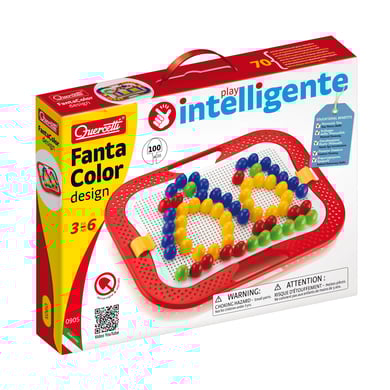 Quercetti FantaColor Stiftemosaik 20 mm (100 Teile) von Quercetti
