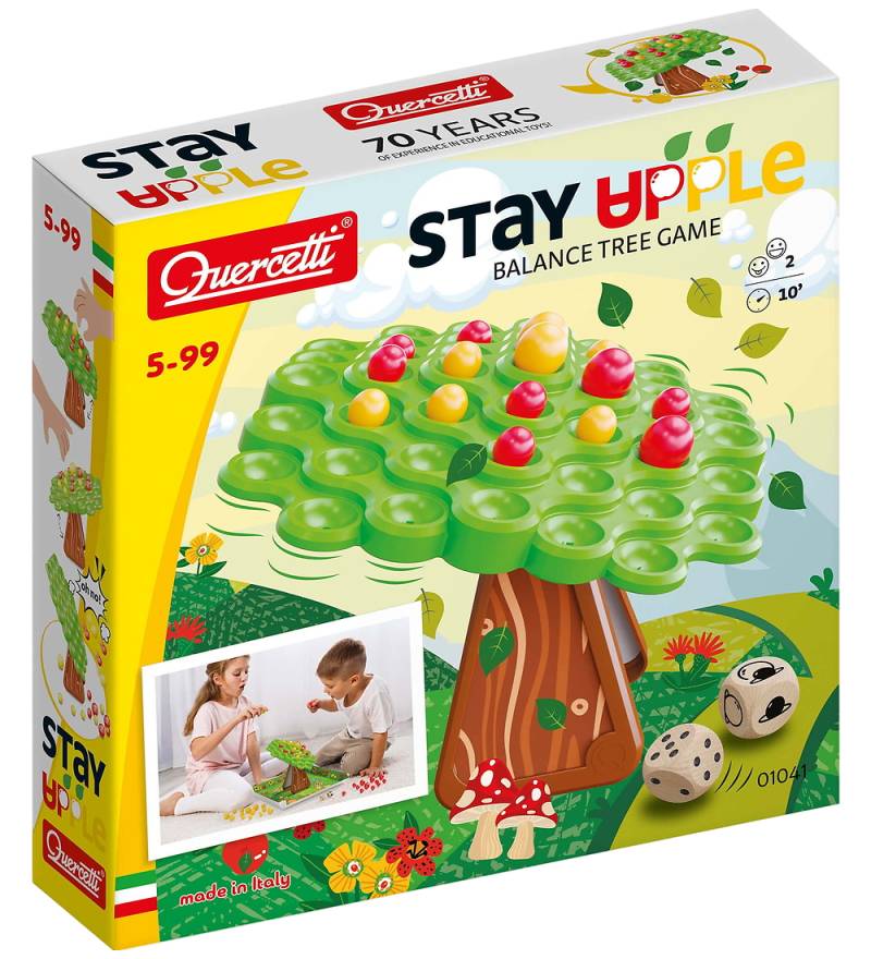 Quercetti Geschicklichkeitsspiel - Aufenthalt Apple - 01041 - Quercetti - One Size - Spiele Quercetti Geschicklichkeitsspiel - Aufenthalt Apple - 01041 - Quercetti - One Size - Spiele von Quercetti