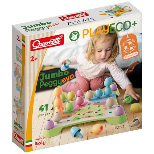 Quercetti Jumbo Peggy EVO Play Bio 41 Stück Quercetti Jumbo Peggy EVO Play Bio 41 Stück von Quercetti