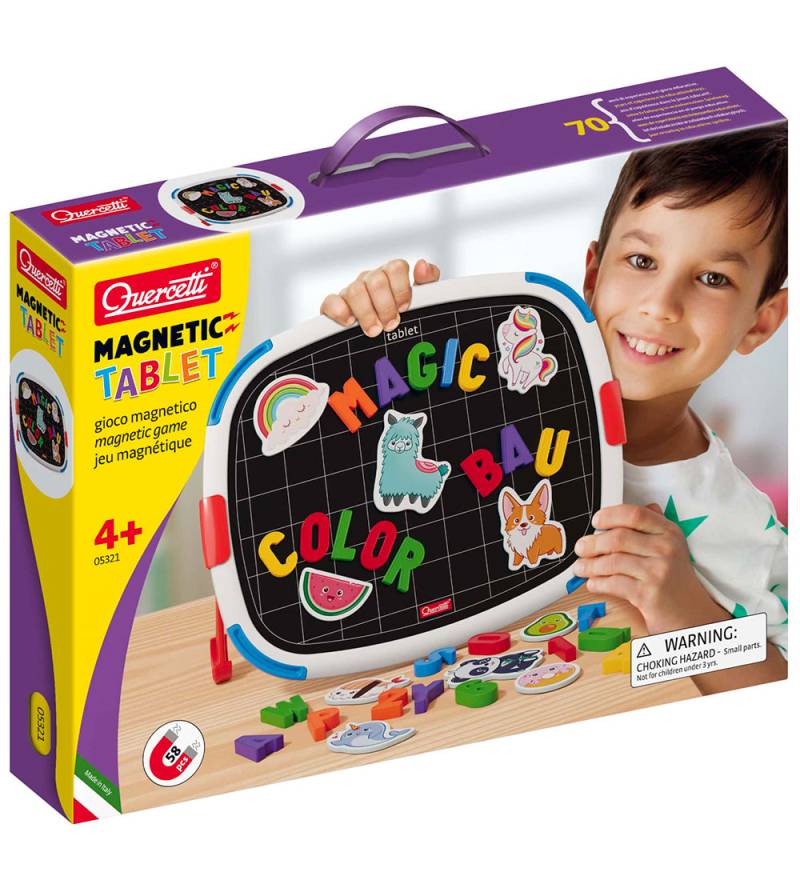 Quercetti Magnettafel - Buchstaben/Figuren - 58 Teile - 5321 - Quercetti - One Size - Magnetspielzeug Quercetti Magnettafel - Buchstaben/Figuren - 58 Teile - 5321 - Quercetti - One Size - Magnetspielzeug von Quercetti