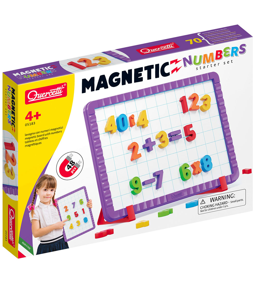 Quercetti Magnettafel - Zahlen Starterset - 48 Teile - 05183 - Quercetti - One Size - Magnetspielzeug Quercetti Magnettafel - Zahlen Starterset - 48 Teile - 05183 - Quercetti - One Size - Magnetspielzeug von Quercetti