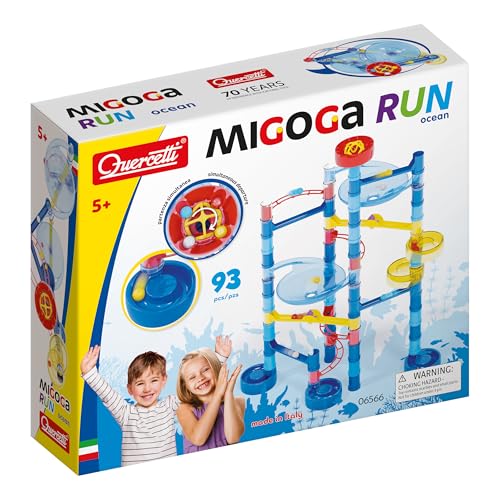 Quercetti - Migoga Ocean Spinning, Bauspiel - Kugelbahn für Kinder von Quercetti