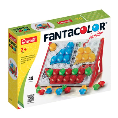 Quercetti Mosaik-Steckspiel FantaColor Junior Basic (48 Teile) von Quercetti