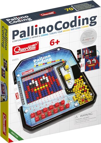 Quercetti - 1021 Pallino Coding STEM Learning and Coding for Kids Multicolour 1021 von Quercetti