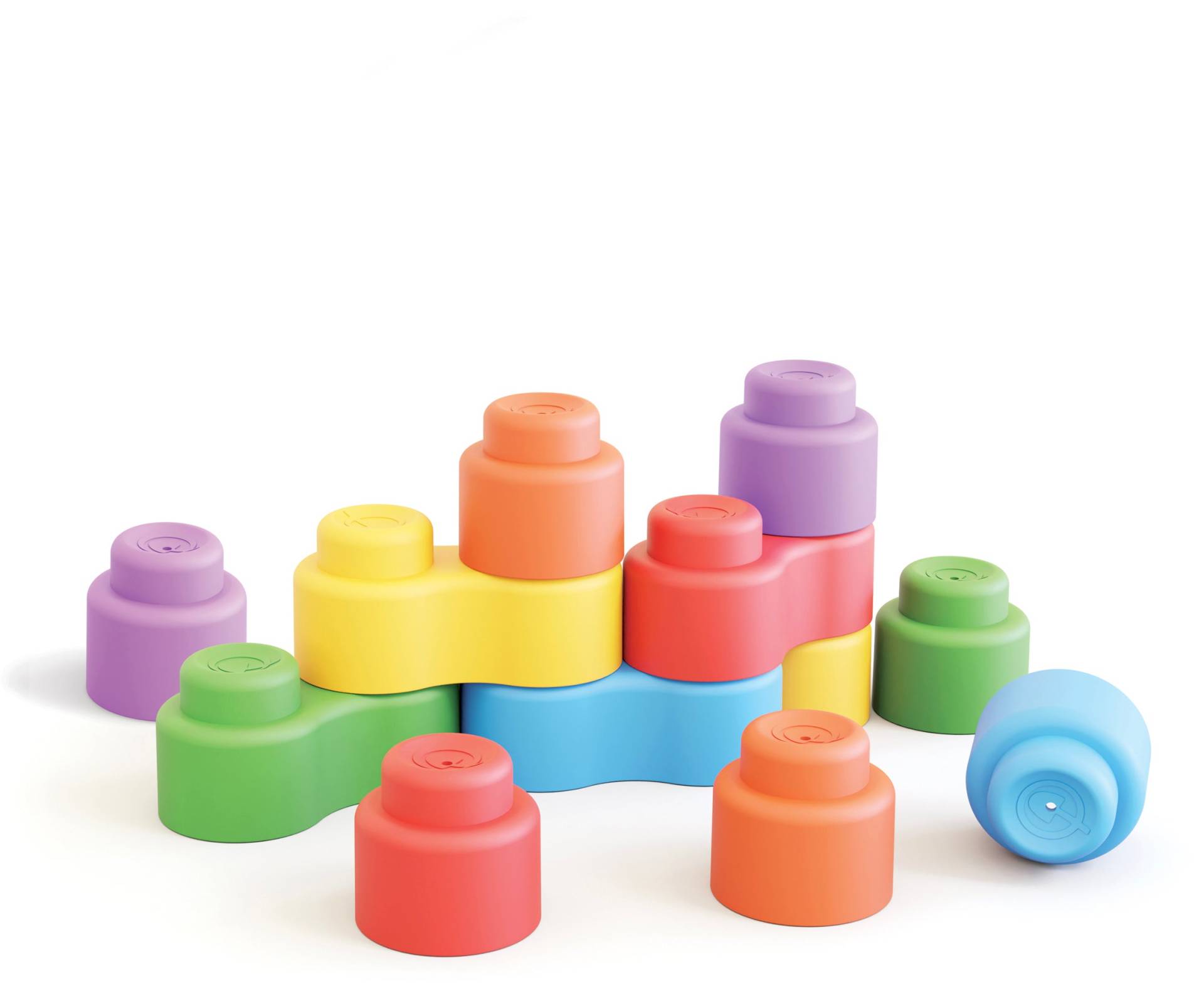 Quercetti Pegart Momy Soft Stapelspielzeug, Babyspielzeug von Quercetti