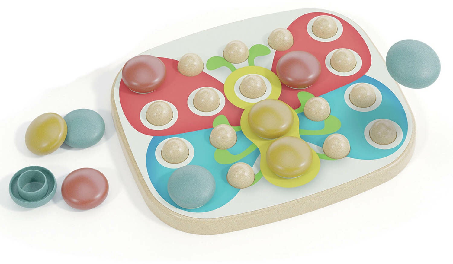 Quercetti PlayBio Fanta Colour Aktivitätsspielzeug Baby, Babyspielzeug von Quercetti