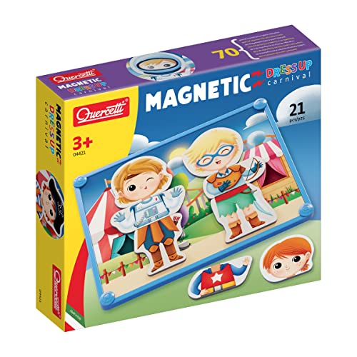 QUERCETTI 4421 Italy Quercetti-4421 Magnetic Dress Up Fairy Carnival Magnetisches Spiel, Multicolor QUERCETTI 4421 Italy Quercetti-4421 Magnetic Dress Up Fairy Carnival Magnetisches Spiel, Multicolor von Quercetti