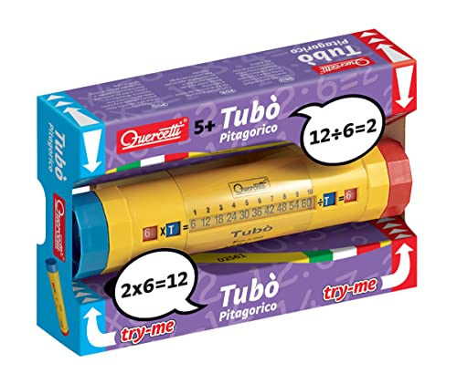 Quercetti Q2561 Quercetti-2561 Tubò Pitagorico Multiplication Tables von Quercetti