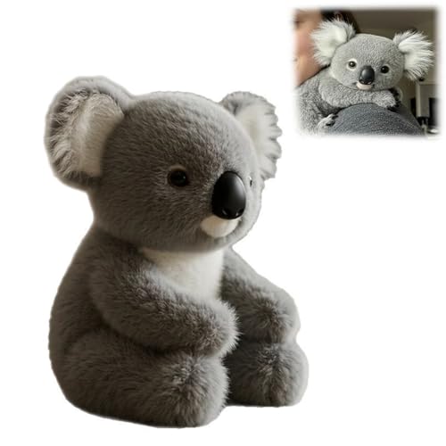 Quesardens Koaly, Ultra-Soft Koalas Plüsch, Emotionale Heilung Auf Abruf, Gewichteter Koala Stofftier, Niedliche Beruhigung Throw Kissen Für J-ungen Mädchen von Quesardens