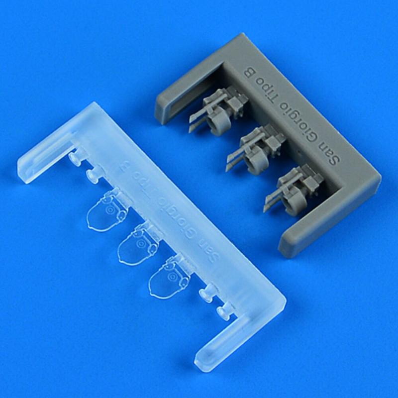 Macchi C.200 gunsight (San Giorgio tipo B) [Italeri] von Quickboost