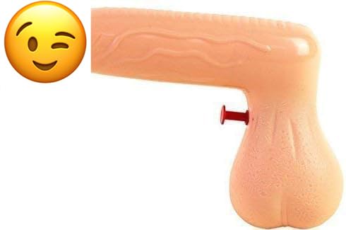 20,3 cm lustige Wasserpistole, Neuheit geformt, Junggesellinnenabschied, Mädelsabend, freches Spaßzubehör, Alkohol-Wasserpistole 20,3 cm lustige Wasserpistole, Neuheit geformt, Junggesellinnenabschied, Mädelsabend, freches Spaßzubehör, Alkohol-Wasserpistole von Quickdraw