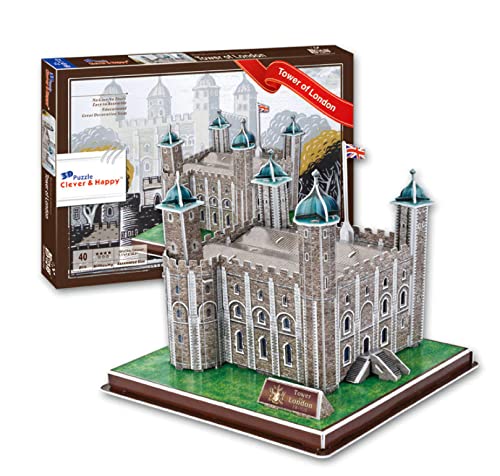 3D Tower von London Kopie Landmark Modell Puzzle 36 Stück Set von Quickdraw