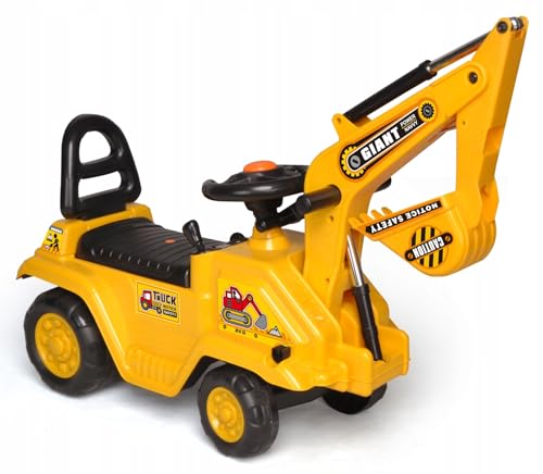 Bagger aufsitzen Gelb Ladung Lkw Kinder Sand Bagger Spielzeug Auto Bagger aufsitzen Gelb Ladung Lkw Kinder Sand Bagger Spielzeug Auto von Quickdraw
