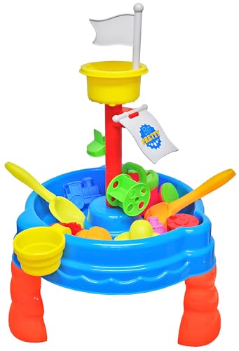 Kinder Rund Sand & Wasser Aktivität Tisch Sandkasten mit Zubehör Kinder Rund Sand & Wasser Aktivität Tisch Sandkasten mit Zubehör von Quickdraw